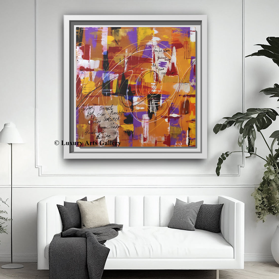 Abstract Framed Wall Art