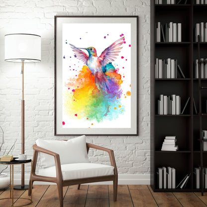 Humming Bird Art Posters